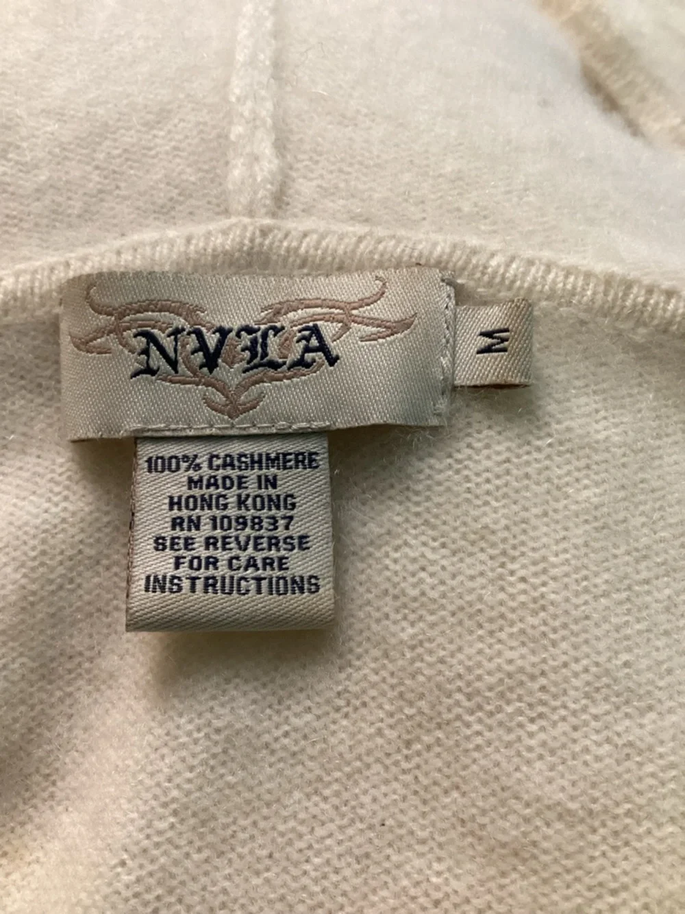 NVLA Cashmere Hoodie - Picture 4 of 4